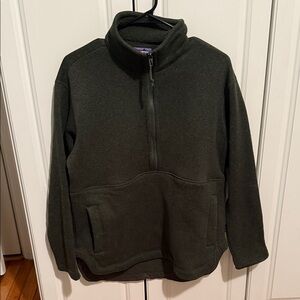 Patagonia Dark Green Quarter-Zip Sweatshirt